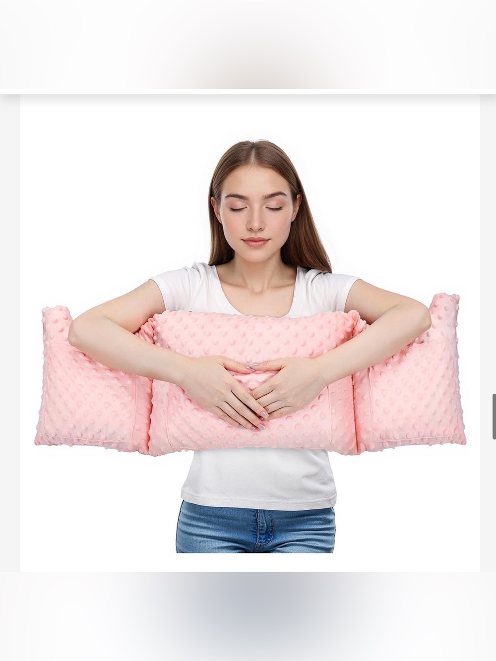 Post Surgery Pillow Large - Pink